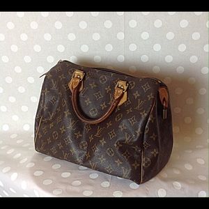 LV Monogram Canvas Speedy 30 Bag